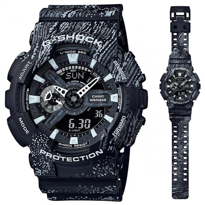 Casio G-Shock นาฬิกาข้อมือผู้ชาย สายเรซิ่น รุ่น GA-110TX-1A