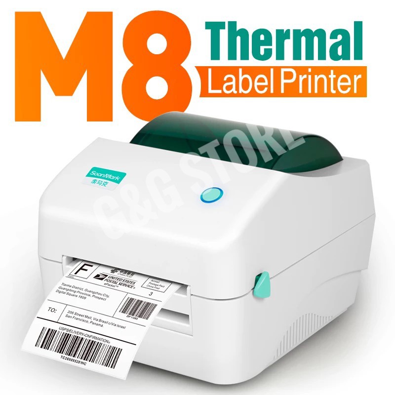 เครื่องพิมพ์ฉลาก Soonmark M6/M8 Thermal Printer สำหรับพิมพ์ใบปะหน้า