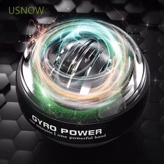 USNOW Fitness Equipment Gyroscopic Powerball Stronger Arm Fingers Wrist Strengthener Gyro Power Ball Muscle Trainer with LED Lights Exercise Grip Ball Autostart Range Hand Grips Forearm Exerciser