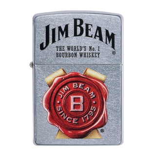 Zippo ไฟแช็กรุ่น 49326 Jim Beam ของแท้ รับประกันตลอดชีวิต นำเข้าและจำหน่ายโดยตัวแทนจำหน่าย