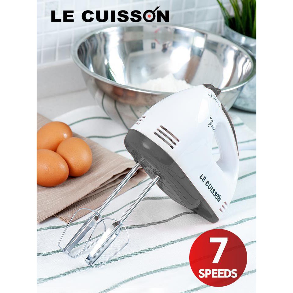 ส่งฟรีLE CUISSON เครื่องตีไข่ไฟฟ้า เครื่องผสมอาหาร รุ่น LY-610 LE CUISSON Hand mixer เก็บเงินปลายทาง