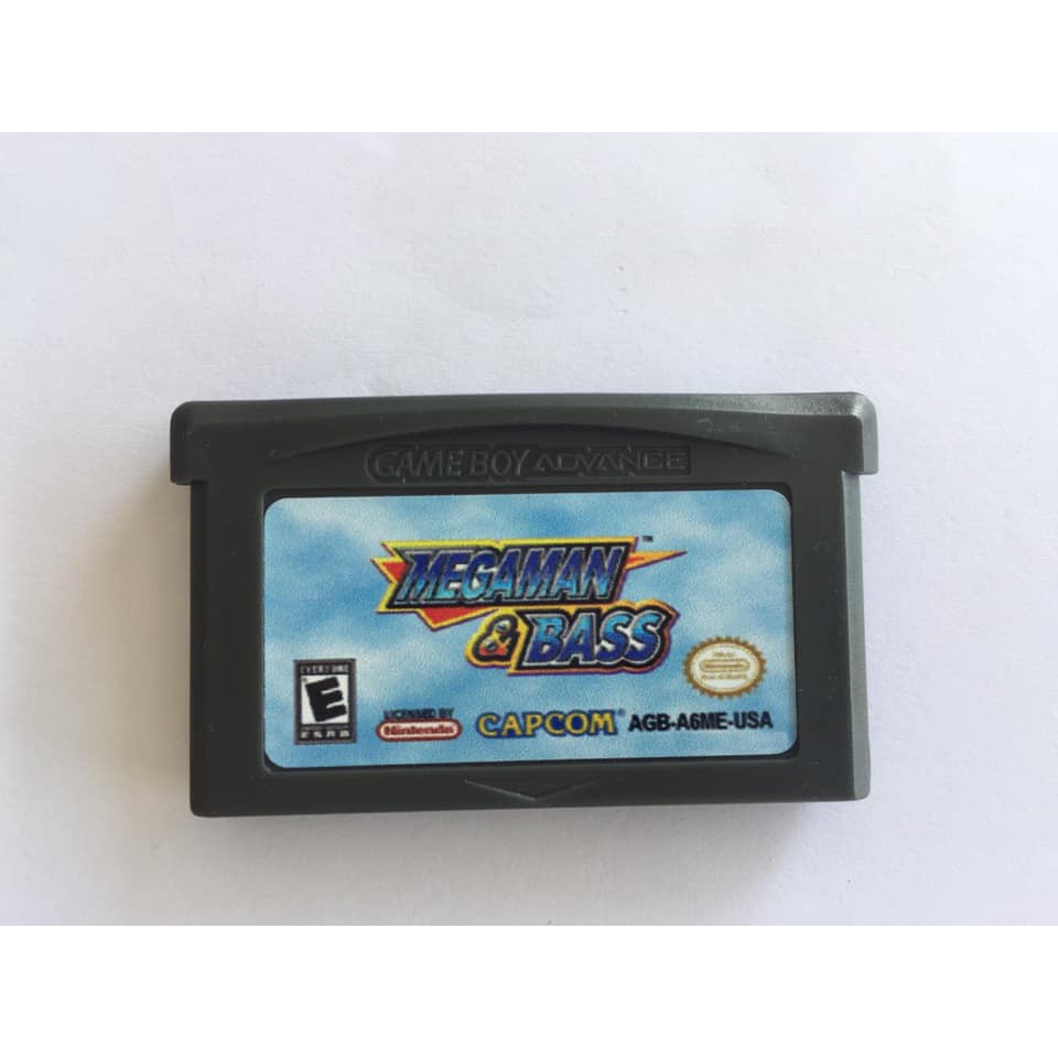 ตลับ GBA Mega Man & Bass ตลับผลิตใหม่ ระบบ เซฟ ไอซี ไม่ใช้ถ่าน