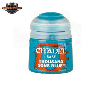 [P210พร้อมส่ง] Citadel : BASE:  THOUSAND SONS BLUE (12ML) สีอะคริลิคสำหรับทาโมเดล