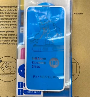 ฟิล์ม18D ขอบนูน ฟิล์มกระจกนิรภัย กันรอย For IPhoneX/XR/XSMAX/6/7/8/6Plus/7plus/8plus