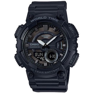 CASIO นาฬิกาข้อมือ รุ่น AEQ-110W-1BVDF