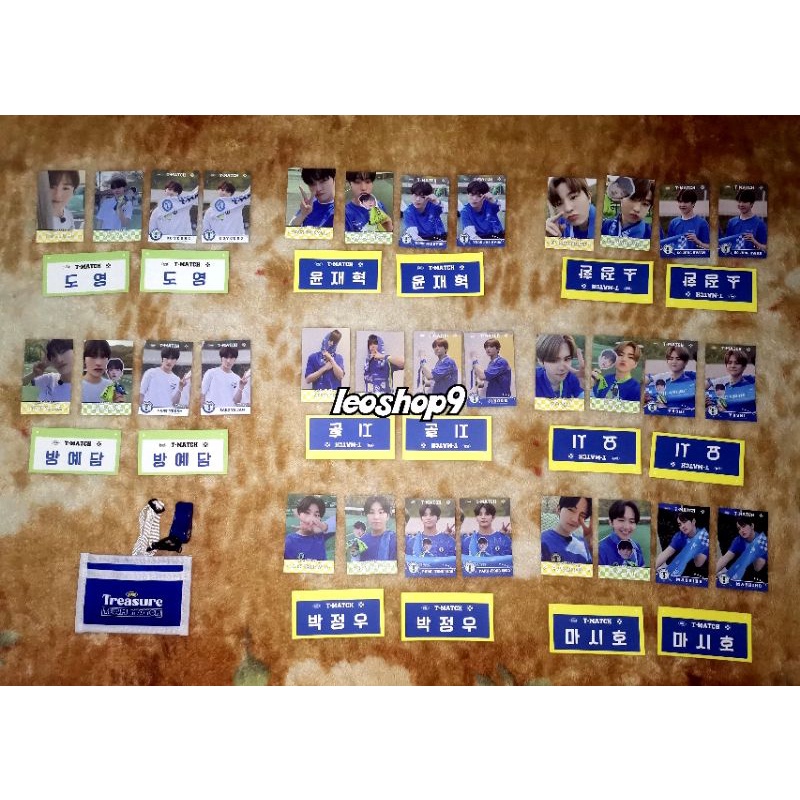พร้อมส่ง เปิดหาร [TMATCH] การ์ด TREASURE ID CARD HOLDER จองอู จองฮวาน เยดัม โดยอง มาชิโฮะ โยชิ จีฮุน