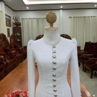 เสื้อลูกไม้นำเข้ารุ่นใหม่ พร้อมรับงานบุญ