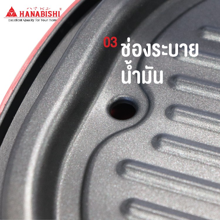 เตาปิ้งย่าง เตาชาบู ไฟฟ้า รุ่น Bbq 1700 Hanabishi Happyzone I0pnunz7sj Thaipick