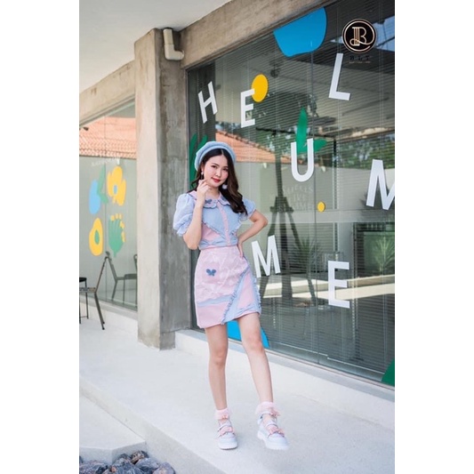 เดรส BLT ไซส์M 💙💓คอลล่าสุด มือ1 ‼️