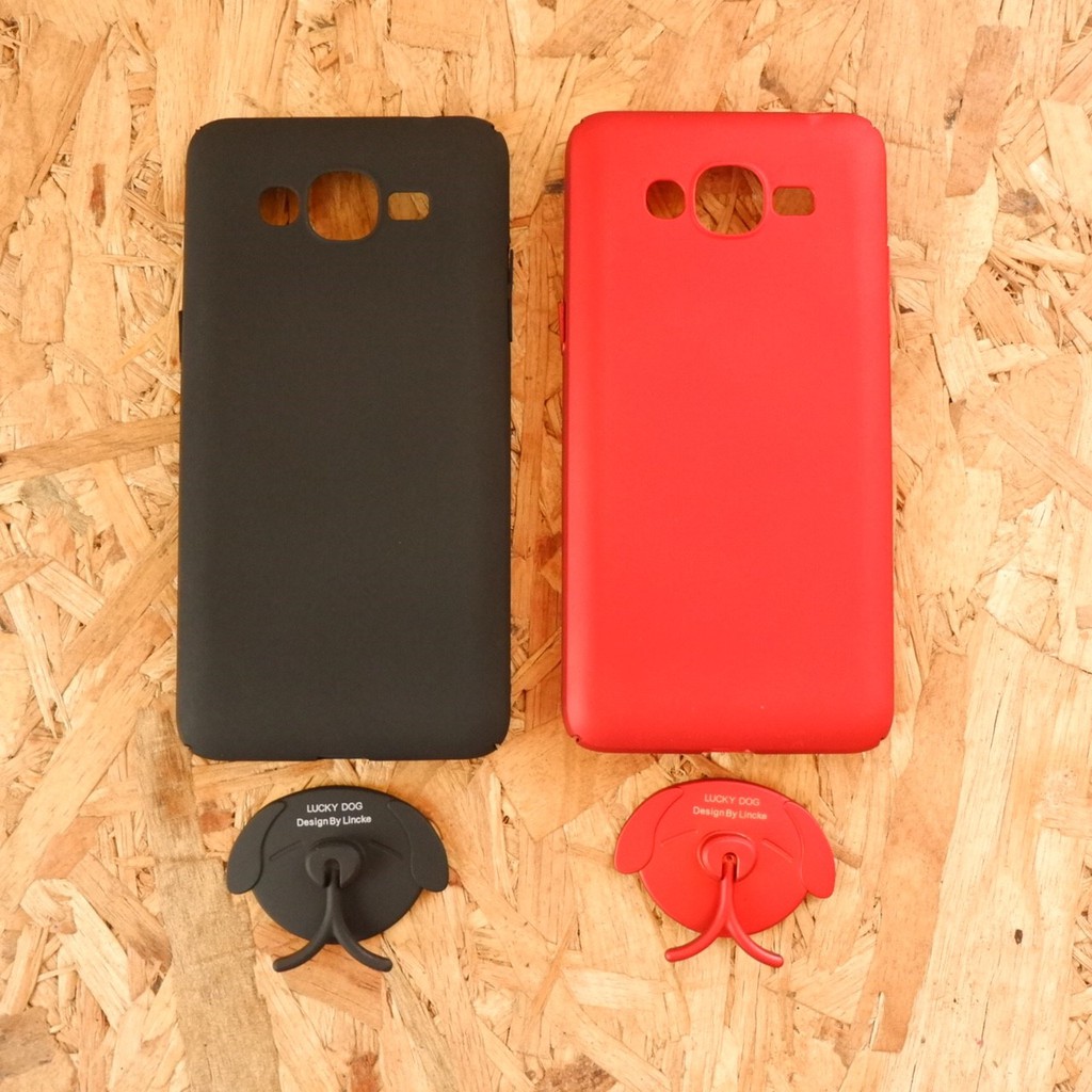 เคส PC พร้อมขาตั้ง J2 prime/Grand prime