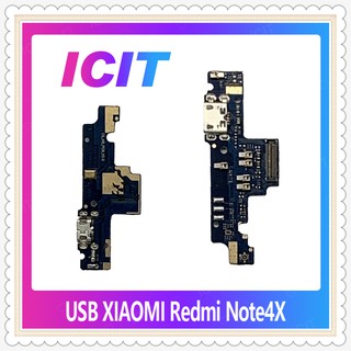 USB Xiaomi Note4X อะไหล่สายแพรตูดชาร์จ แพรก้นชาร์จ Charging Connector Port Flex Cable（ได้1ชิ้นค่ะ) ICIT-Display