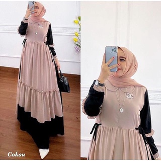 Tamara DRESS DW - MUSLIM DRESS ชุดเดรสแฟชั่นล่าสุด สไตล์มุสลิม - SF