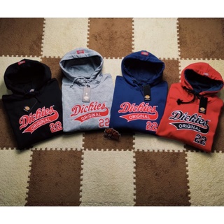 Dickies เสื้อแจ็คเก็ตกันหนาวมีฮู้ดพิมพ์ลายสําหรับผู้ชาย