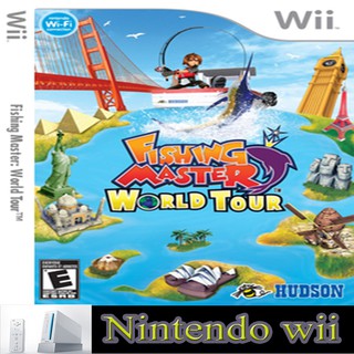 แผ่นเกมส์ Wii (คุณภาพ) Fishing Master  World Tour