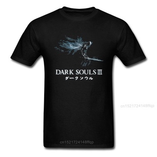 เสื้อยืดครอปเสื้อยืด พิมพ์ลาย Dark Souls 3 2019 สไตล์ฮิปฮอป สตรีท สําหรับผู้ชายS-5XL