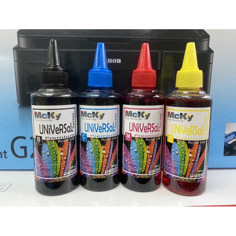 หมึกเติม Ink Tank ปรินเตอร์ มีครบทุกรุ่น Universal premium ขนาด 100 ml ...