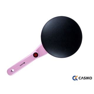 CASIKO เครื่องทำเครปมือถือ รุ่น CK 5522 หน้าเตาขนาด 20 ซ.ม. แถมฟรี จานสำหรับใส่ส่วนผสม 1 ใบ CK-5522 กำลังไฟ 700 วัตต์