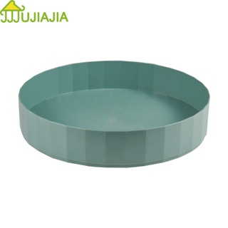 Jujiajia หมุนมัลติฟังก์ชั่น Anti-Skid Condiment Storage Plate เครื่องครัว