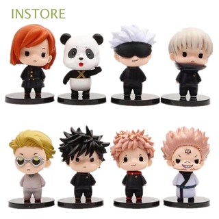 ฟิกเกอร์ฟิกเกอร์ Anime Jujutsu Kaisen Itadori Yuji Action Jujutsu Kaisen 8 ชิ้น / ชุด