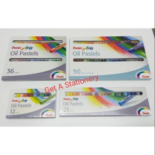 สีชอล์ค เพนเทล Pentel Oil Pastel 12, 25, 36, 50 สี