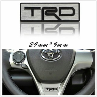 สติกเกอร์ TRD Toyota Racing สำหรับติดรถยนต์