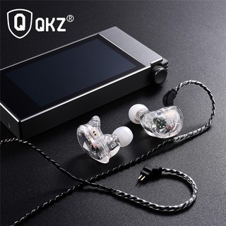 หูฟัง QKZ VK1 4DD In Ear Earphone HIFI DJ Monito Running Sport Earphones หูฟัง Hifi Dj Monito สําหรับเล่นกีฬาวิ่ง Qkz Vk 1