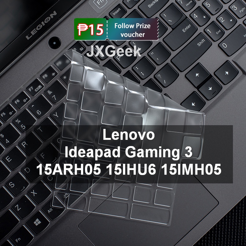 เคสคีย์บอร์ดซิลิโคนนิ่ม สําหรับ Lenovo Ideapad Gaming 3 15arh05 15IHU6 15IMH05 Y7000P R7000 2020 Lenovo Legion 5 15ARH05H 15arh05 Legion 5 Pro 2021