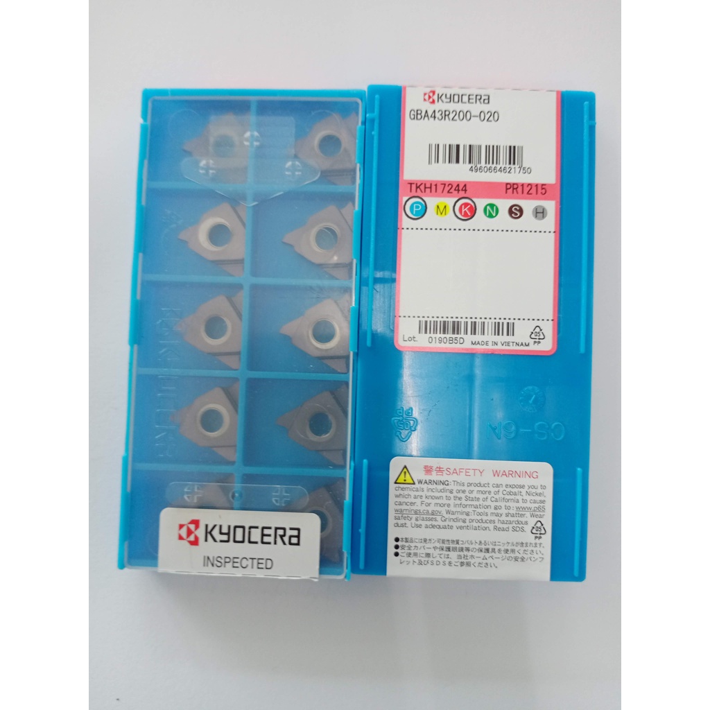 KYOCERA GBA43R200-020 PR1215 Carbide Insert อินเสิร์ท คาร์ไบด์ สินค้าลดราคา มีจำนวนจำกัด ของแท้100%
