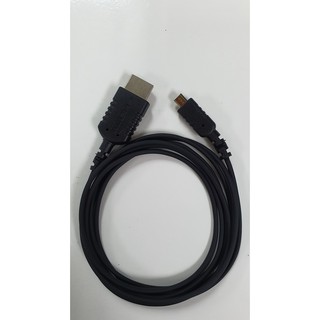 สายHDMI แบบสลิม รองรับ 4K  เส้นเล็ก สายอ่อนนิ่ม ยืดหยุ่น มีหัว MINI ,MICRO HDMII ,เหมาะสำหรับกล้อง DSLR มือถือ Gimbal