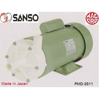 ปั๊มเคมี ปั๊มสูบน้ำทะเล Sanso รุ่น PMD2511 ผลิตในญี่ปุ่น (Made in Japan)