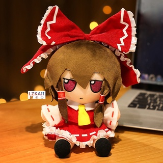 โมเดลฟิกเกอร์อนิเมะ × Hakurei Reimu - TouHou Project Qute Doll 3D GK ขนาด 18 ซม. ของเล่น ของสะสม ของขวัญ