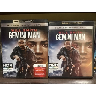 4k ultra hd + Blu-ray ภาพยนตร์ เรื่อง Gemini man เสียงไทย ซัพไทยครบ