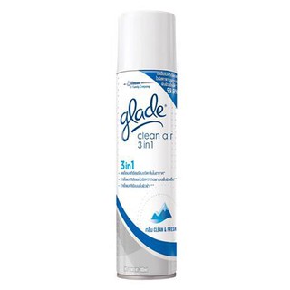 สเปรย์ปรับอากาศ GLADE 3IN1 กลิ่นคลีนเฟรช 300 มล.
