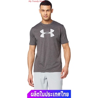 My Trendy Store Under Armour เสื้อยืดกีฬา Under Armour Mens Big Logo Short-Sleeve T-Shirt Under Armour Mens Womens T-