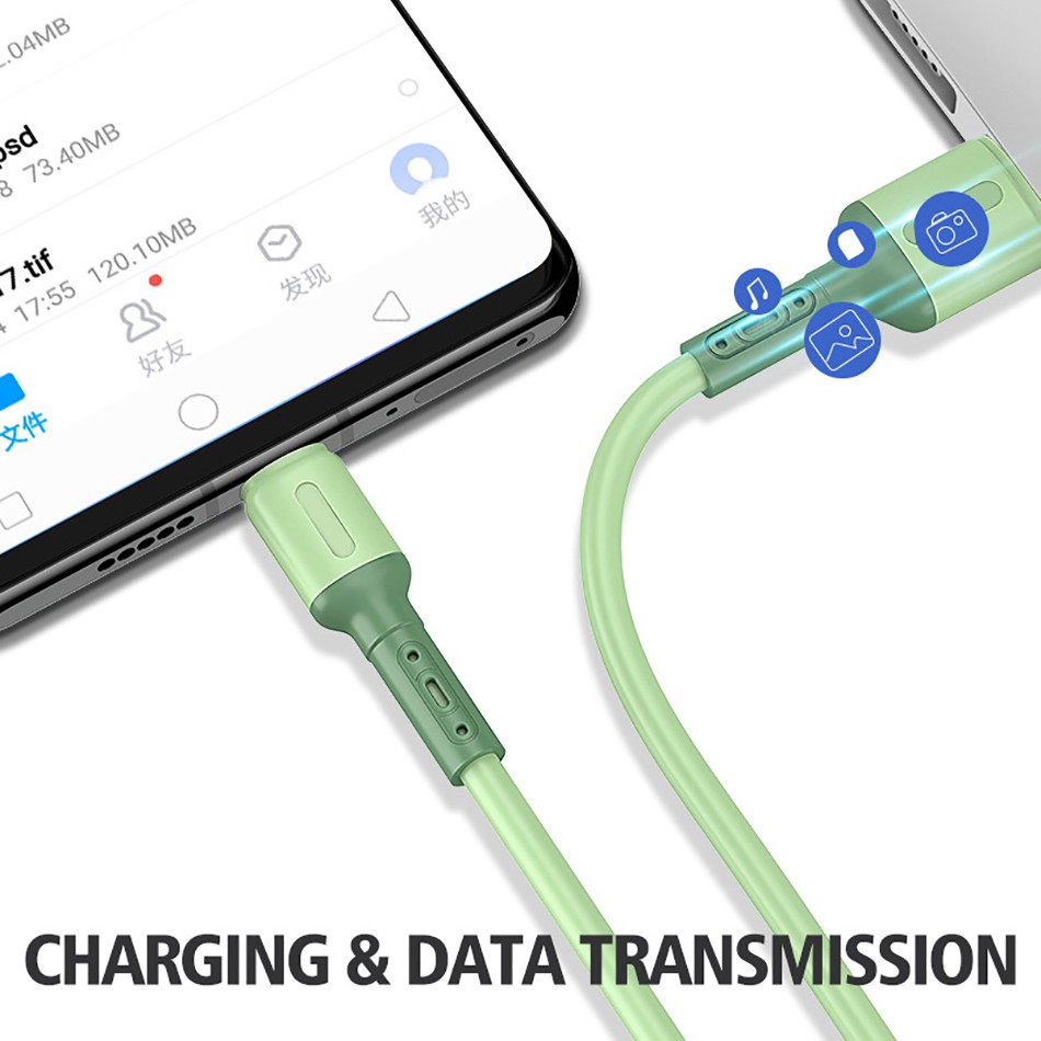 สายชาร์จโทรศัพท์ สายชาร์จเร็วมือถือ Fast Charging Cable 3A - รูปที่ 5