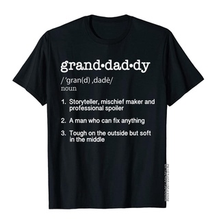 [COD]เสื้อยืด ผ้าฝ้าย พิมพ์ลาย Granddaddy Definition สไตล์วินเทจ สําหรับผู้ชายS-5XL