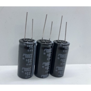 (10ชิ้น) Capacitor 3300 UF 35V DC ขนาด 18x40 mm. พร้อมส่งสินค้าใหม่จากโรงงานคุณภาพดีเยี่ยม