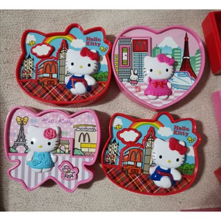 แฮปปี้​มีล​Hello Kittyรวม4ชิ้น