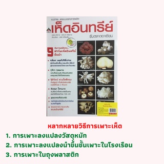 หนังสือเกษตร เห็ดอินทรีย์รับตลาดอาเซียน:หลากหลายวิธีการเพาะเห็ด การป้องกันและกำจัดโรคแมลงศัตรูเห็ด สูตรอาหารเห็ดอินทรีย์