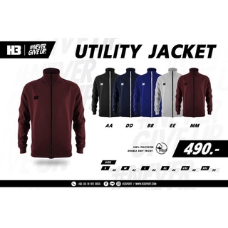 เสื้อวอร์มแจ็คเก็ต H3 รุ่น UTILITY