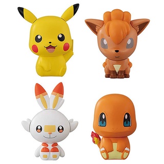 BANDAI (ครบ Set 4 หัว) CAPCHARA Pokemon 7 4549660473299 (Figure)