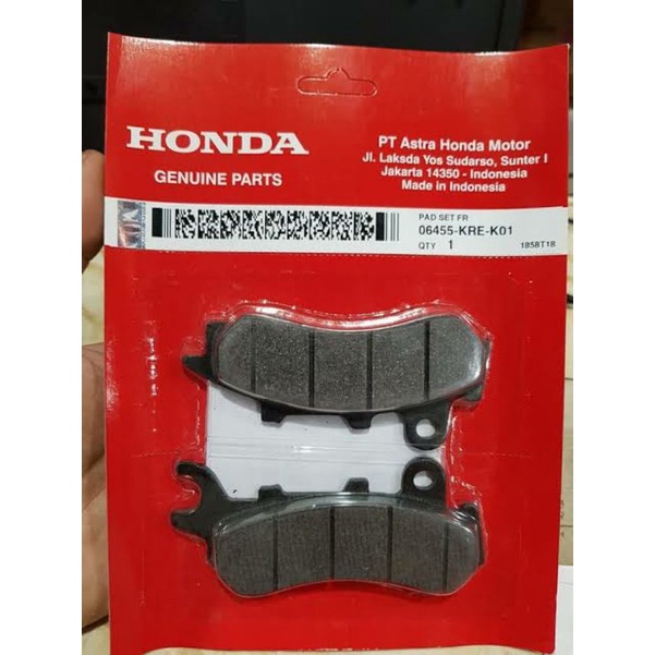 แผ่นดิสก์เบรกหน้า CBS และ ADV Type CBS Type part 06455-KRE-K01 สําหรับรถยนต์