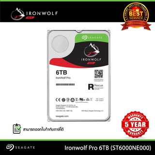 Seagate Ironwolf Pro 6TB 7200RPM 256MB SATA 6GB/S (ST6000NT001)