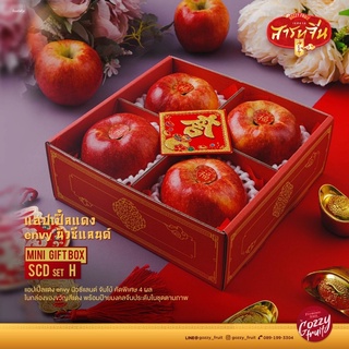 กล่องของขวัญ  Mini Gift box แอปเปิ้ลมงคล SCD set H