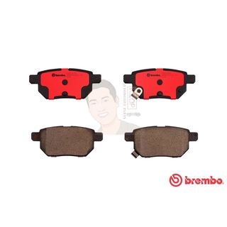 P83 083C ผ้าเบรก R (แท้ BREMBO รุ่น Ceramic) TOYOTA วีออส Vios 1.5 G/S (XP150) ปี2013-&gt; /Vios Yaris 1.5 S, Vios G/S ...