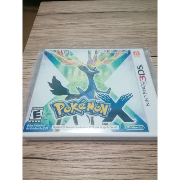 ตลับเกม Pokemon 3DS ของแท้ โซน US  Pokemon X มือสอง