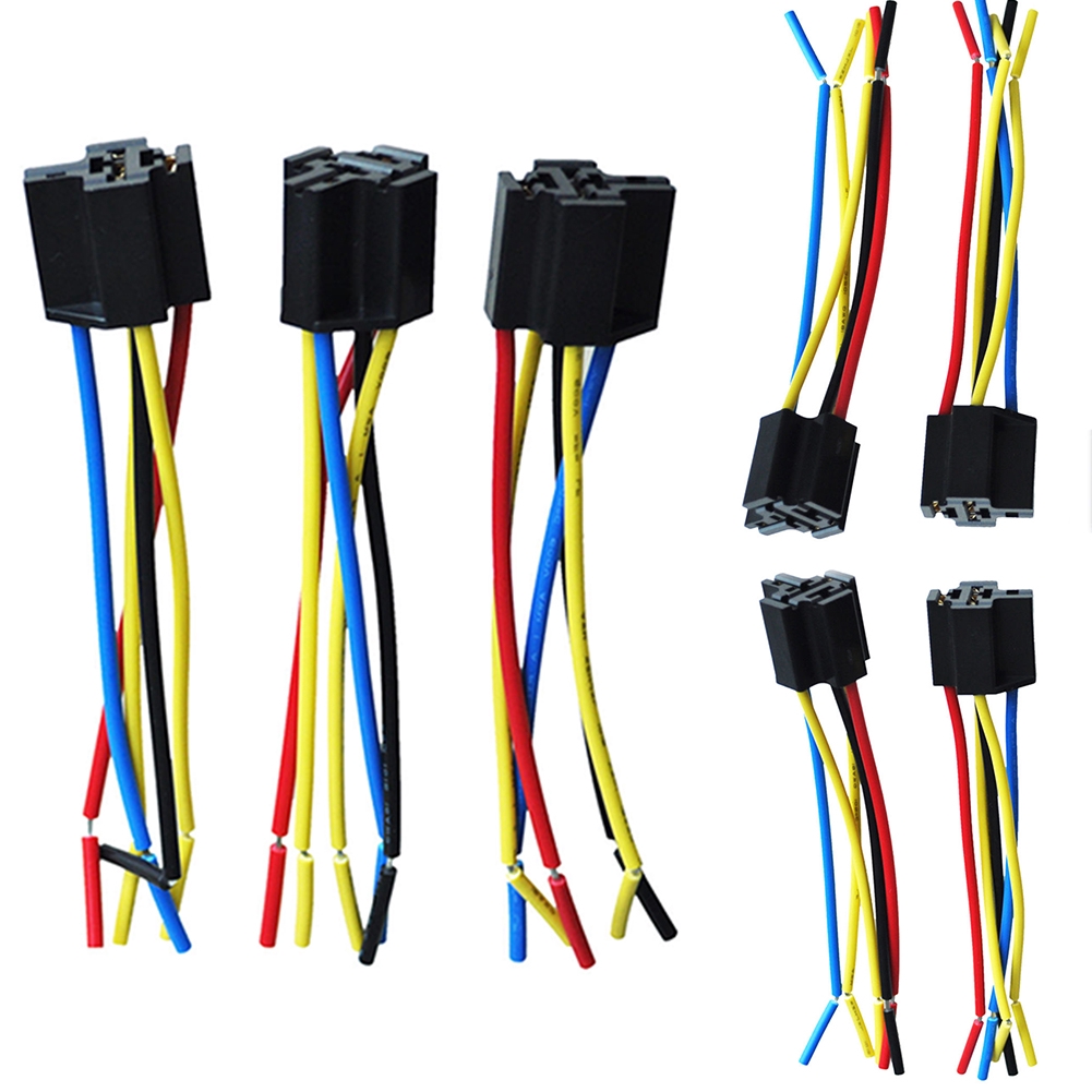 ปลั๊ก 5 ขา relay socket bakelite ทองแดงสําหรับรถยนต์ hector.th ThaiPick