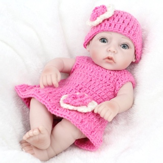 Baby Doll Infant Reborn Handmade Doll Eco-friendly Girl Doll For Gift Training QKC311