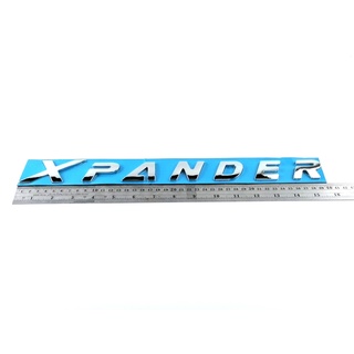 Logo  X-PANDER โลโก้  X-PANDER ของแท้ ติด Mitsubishi X-PANDER ชุปโครเมี่ยม 1ชิ้น มีบริการเก็บเงินปลายทาง