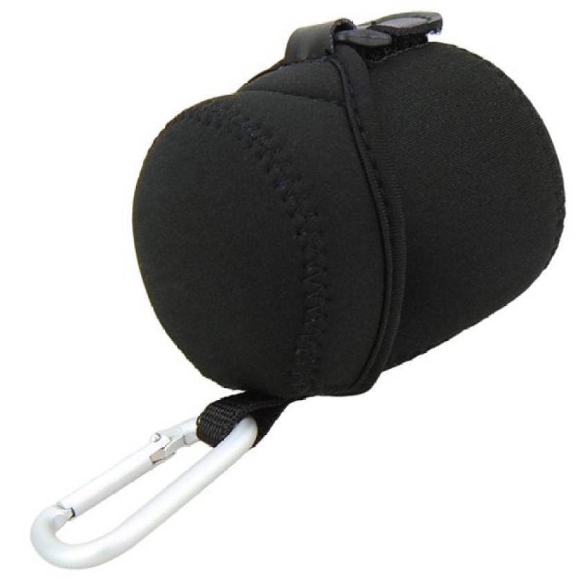 ถุงใส่เลนส์ JJC JN-M size 6.2cmx6.8cm ใช้กับ Olympus M.Zuiko 45mm f/1.8,14-42mm f3.5-5.6 II R,25mm f